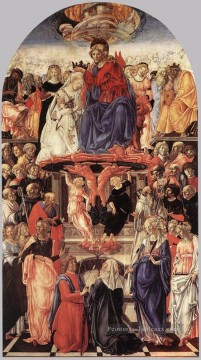  Couronnement Tableaux - Le Couronnement de la Vierge Sienne Francesco di Giorgio